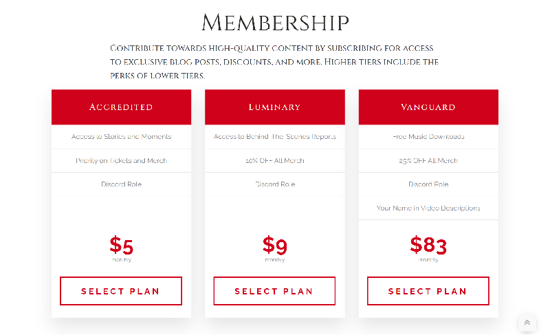 SwitchUpCB Memberships 2021